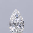 0.33 carat Pear diamond F IF 
