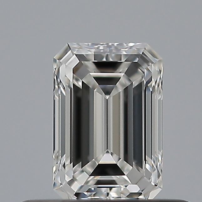 0.37 carat Emerald diamond E  VVS2