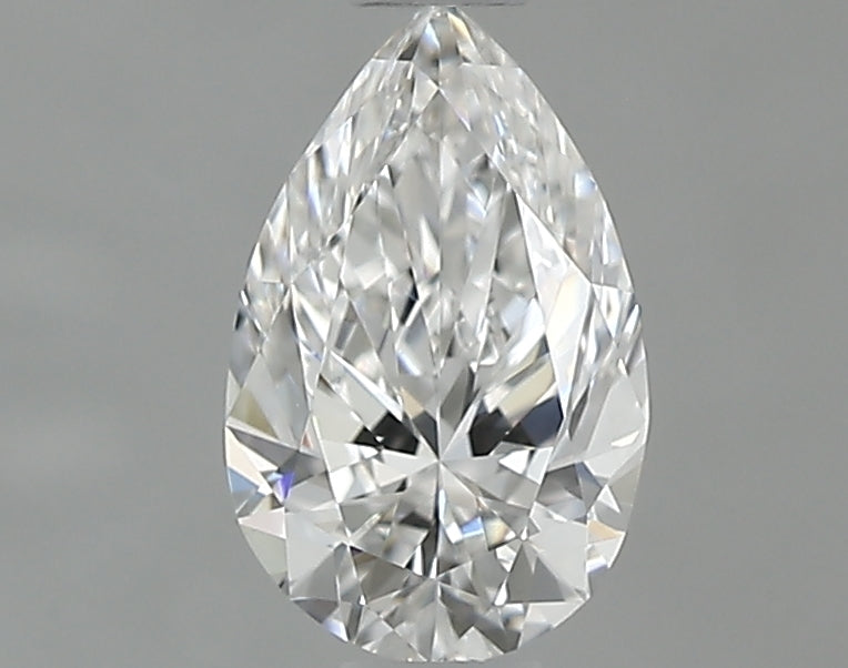 0.50 carat Pear diamond E VVS2 