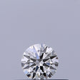0.19 carat Round diamond E VVS1 Excellent