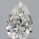 0.50 carat Pear diamond F IF 