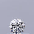0.19 carat Round diamond E VVS1 Excellent