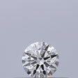 0.18 carat Round diamond G VVS1 Excellent