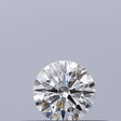 0.24 carat Round diamond E VVS2 Excellent