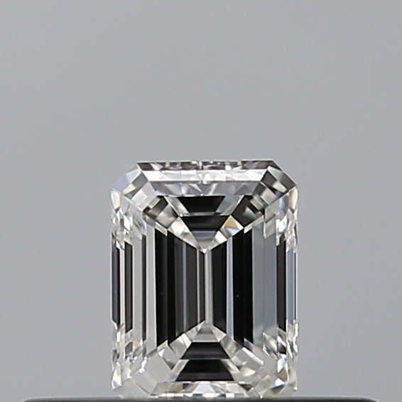 0.23 carat Emerald diamond F IF 