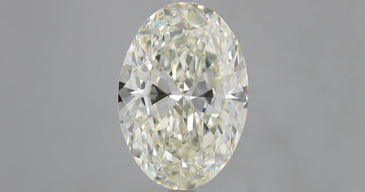 5.02 carat Oval diamond J  VVS1 Very good