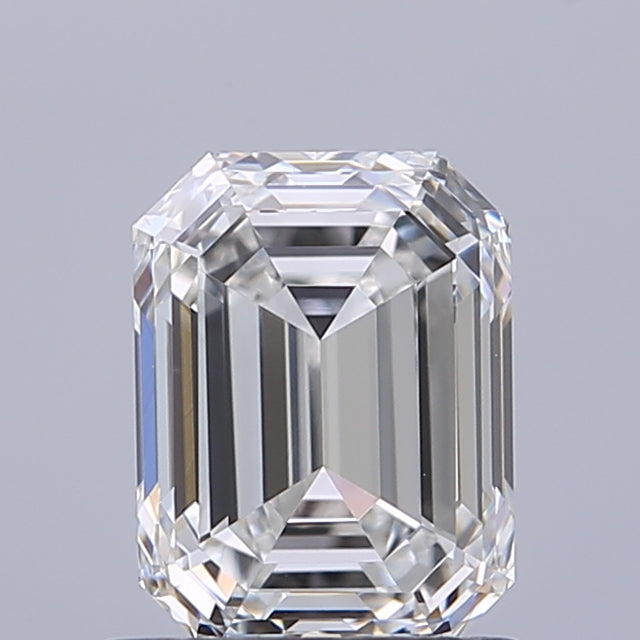 1.01 carat Emerald diamond F VVS2 