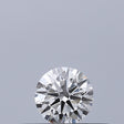 0.19 carat Round diamond F VVS1 Excellent