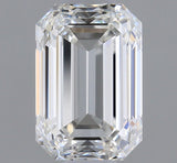 0.70 carat Emerald diamond H VVS2 