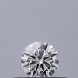 0.18 carat Round diamond E VVS2 Excellent