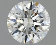 0.52 carat Round diamond J VVS2 Excellent