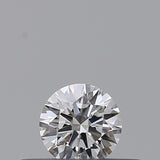 0.19 carat Round diamond F  VVS1 Excellent