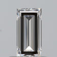 0.52 carat Baguette diamond E VVS1 