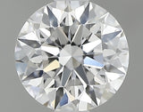 0.53 carat Round diamond D VVS2 Excellent