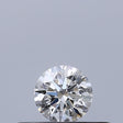 0.19 carat Round diamond E VVS1 Excellent