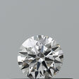 0.19 carat Round diamond E VVS2 Excellent