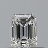 0.23 carat Emerald diamond F  VS1