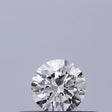 0.19 carat Round diamond G VVS2 Excellent