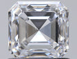 0.91 carat Asscher diamond D SI1 