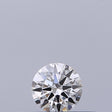 0.18 carat Round diamond E VVS2 Excellent
