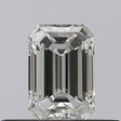 0.33 carat Emerald diamond D  VVS1 