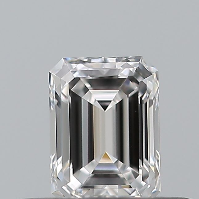 0.27 carat Emerald diamond D  VVS2