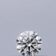 0.19 carat Round diamond F VVS2 Excellent