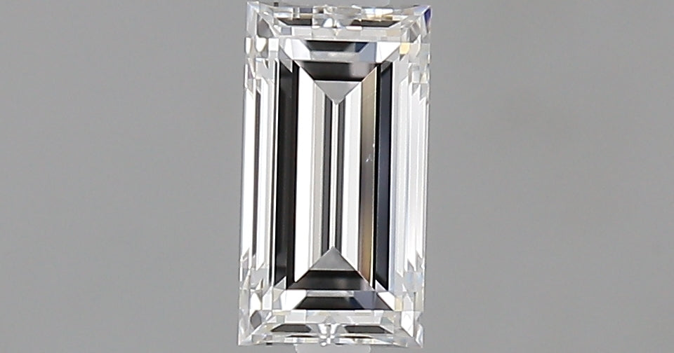 0.51 carat Baguette diamond D  VVS2