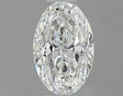 0.34 carat Oval diamond E IF 