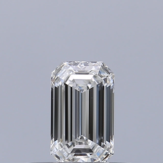 0.30 carat Emerald diamond E VVS1 