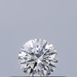 0.24 carat Round diamond D VVS2 Excellent