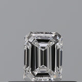 0.26 carat Emerald diamond E VVS1 
