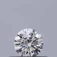 0.23 carat Round diamond F VVS2 Excellent
