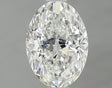 1.00 carat Oval diamond H SI1 