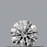 0.18 carat Round diamond E  VVS2 Excellent