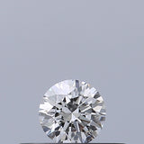 0.18 carat Round diamond E VVS2 Excellent