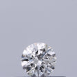 0.19 carat Round diamond E IF Excellent