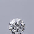 0.18 carat Round diamond E IF Excellent