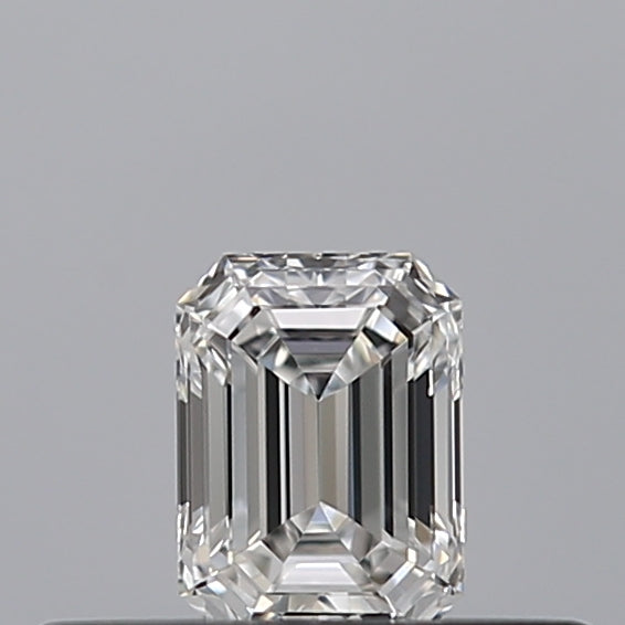 0.24 carat Emerald diamond E VVS1 