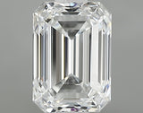 0.90 carat Emerald diamond F  VVS2 Very good