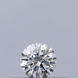 0.18 carat Round diamond E VVS2 Excellent