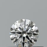 0.23 carat Round diamond F VVS2 Excellent