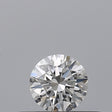 0.25 carat Round diamond E VVS1 Excellent