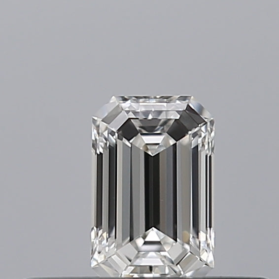 0.24 carat Emerald diamond E VVS2 