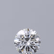 0.23 carat Round diamond F IF Excellent