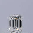 0.26 carat Emerald diamond E VVS2 