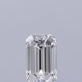 0.30 carat Emerald diamond E VVS1 