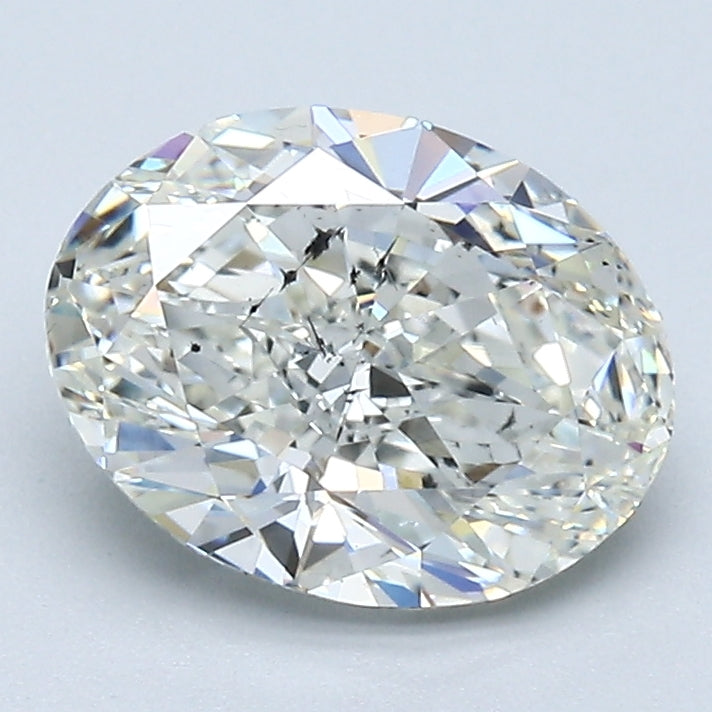 2.01 carat Oval diamond J  SI2