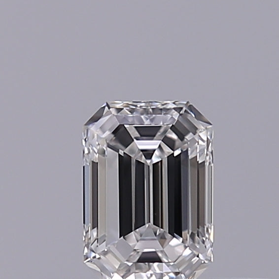 0.23 carat Emerald diamond E IF 