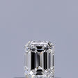 0.23 carat Emerald diamond F VVS2 